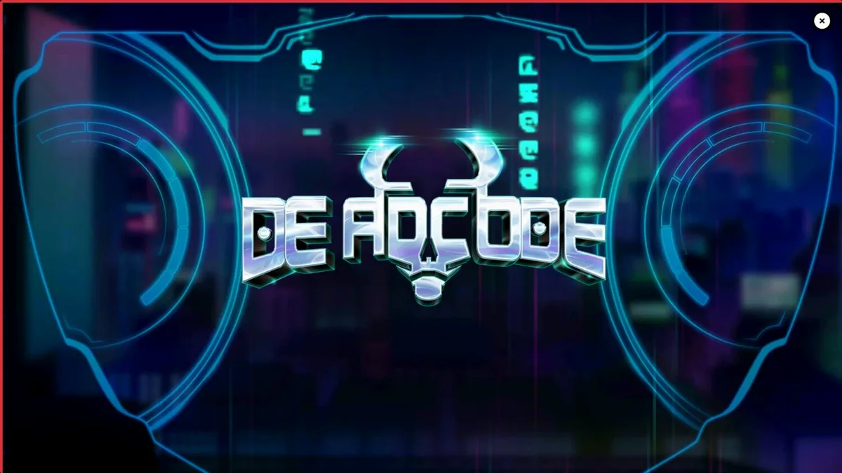 Deadcode স্লট গেমের সাইবারপাঙ্ক থিম এবং ডিজিটাল ইন্টারফেস